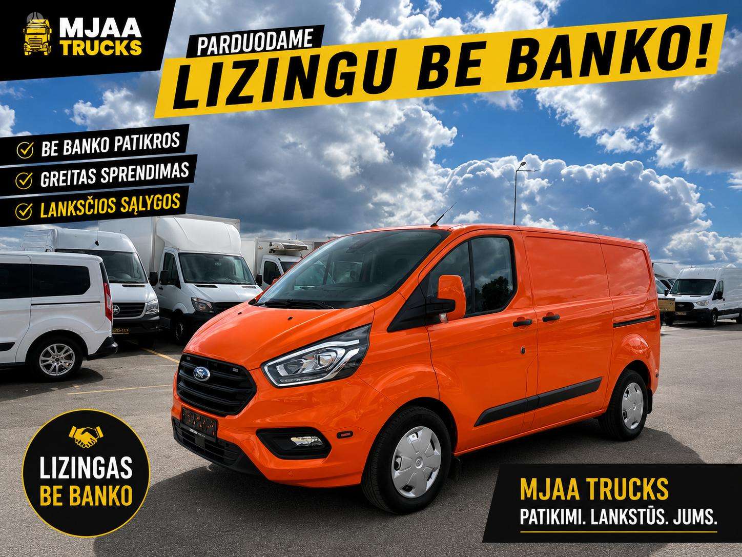 Ford Transit Custom.
