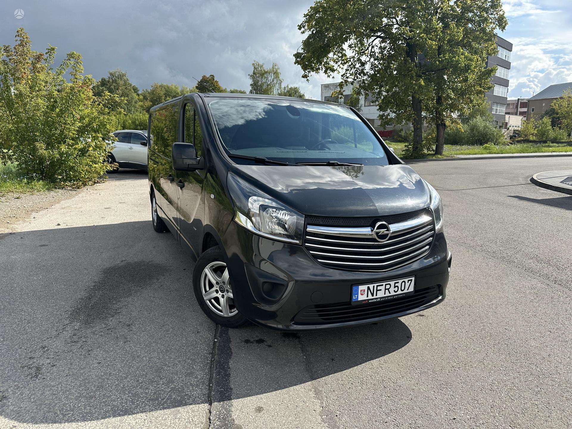 Opel Vivaro., Грузовые микроавтобусы